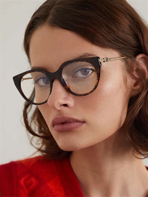 fendi cat eye optical glasses.